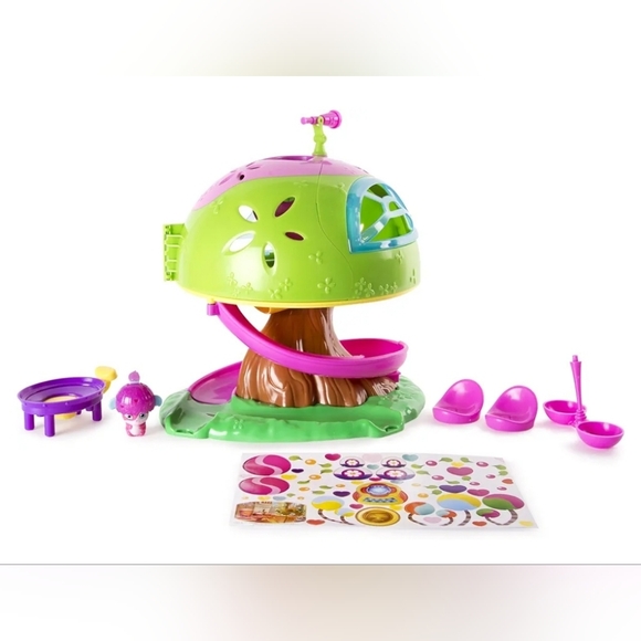 Popples Treehouse Deluxe Playset - Picture 2 of 6